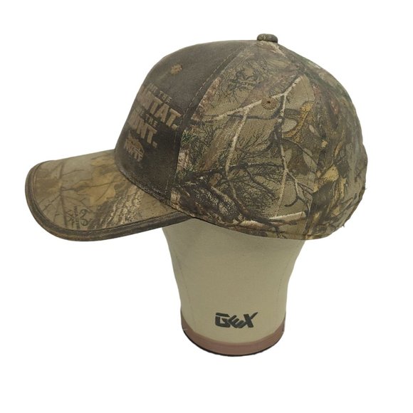 Outdoor Cap National Wild Turkey Federation Strapback Camouflage Cap Hunter NWTF - Picture 3 of 10